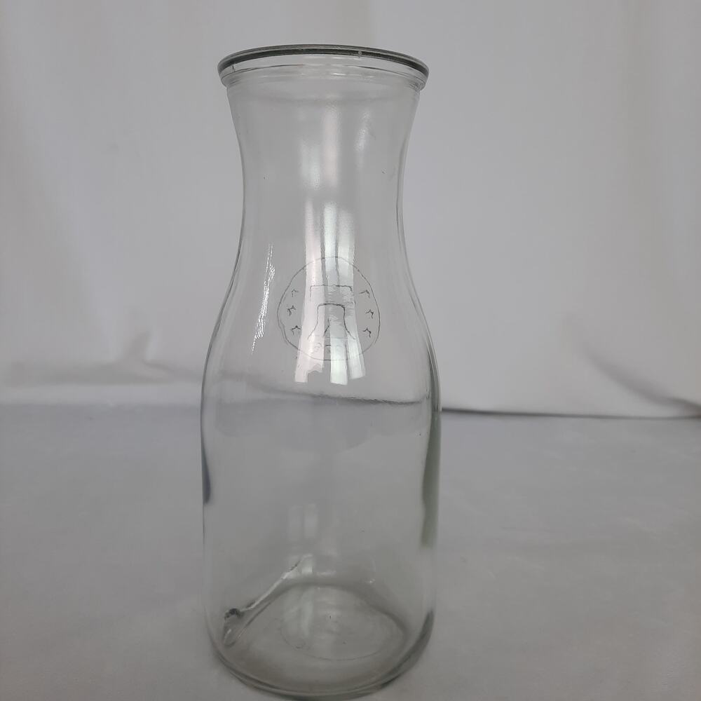 Vintage Glass Milk Jug Bicentennial Liberty Jug 1776-1976, Retro, Carafe, Bottle